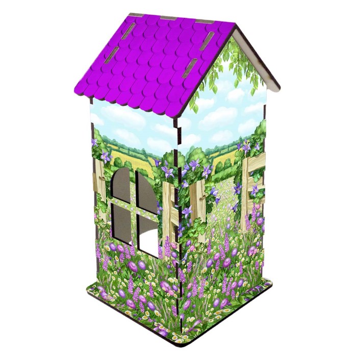 Чайный домик «Хрюша в травке», 9,3×9,3×20 см