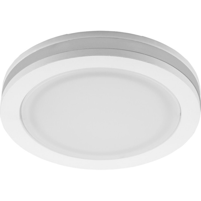 Встраиваемый светодиодный светильник AL600, 7W, 560 Lm, 4000К, белый, d=65мм