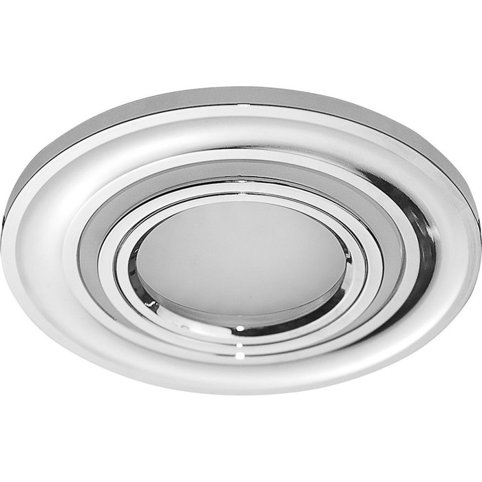 Встраиваемый светодиодный светильник CD600, 15 Вт, 4000K, MR16, цвет хром, d=70мм