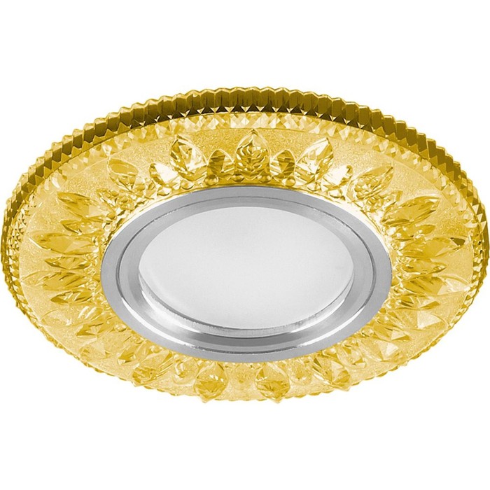 Встраиваемый светильник CD903, MR16, 50W, цвет желтый, d=65мм