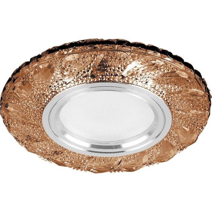 Встраиваемый светильник CD907, MR16, 50W, цвет коричневый, d=65мм