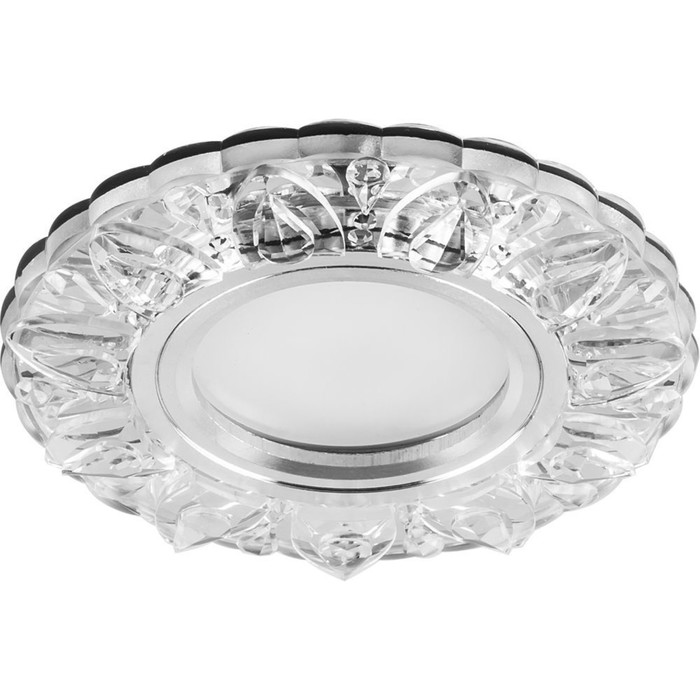 Встраиваемый светильник CD908, MR16, 50W, цвет прозрачный, d=70мм