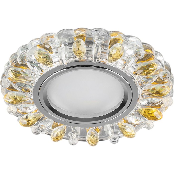 Встраиваемый светильник CD914, MR16, 50W, цвет желтый, d=65мм