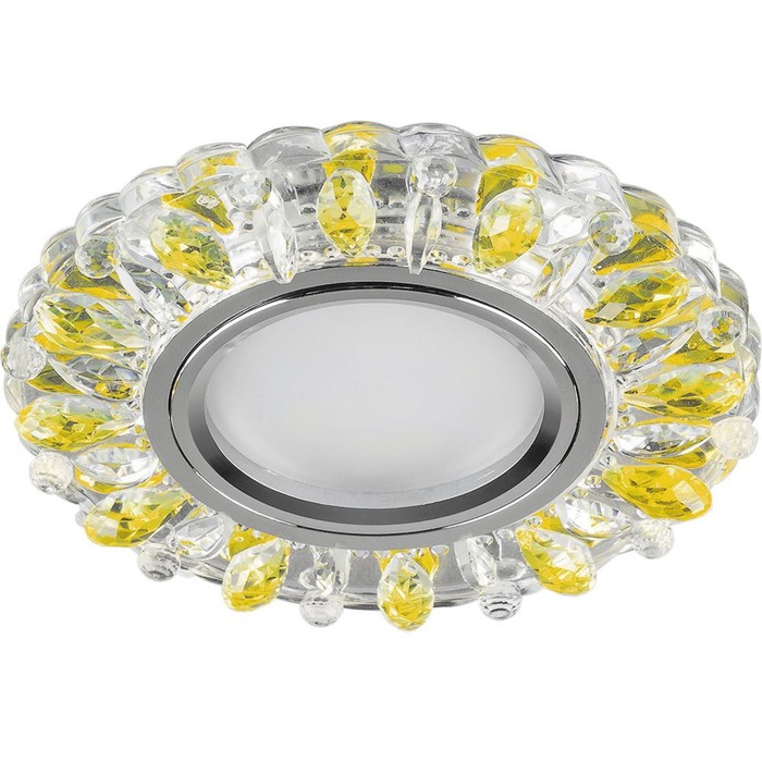 Встраиваемый светильник CD916, MR16, 50W, цвет желтый, d=65мм