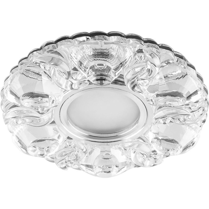 Встраиваемый светильник CD918, MR16, 50W, цвет прозрачный, d=65мм