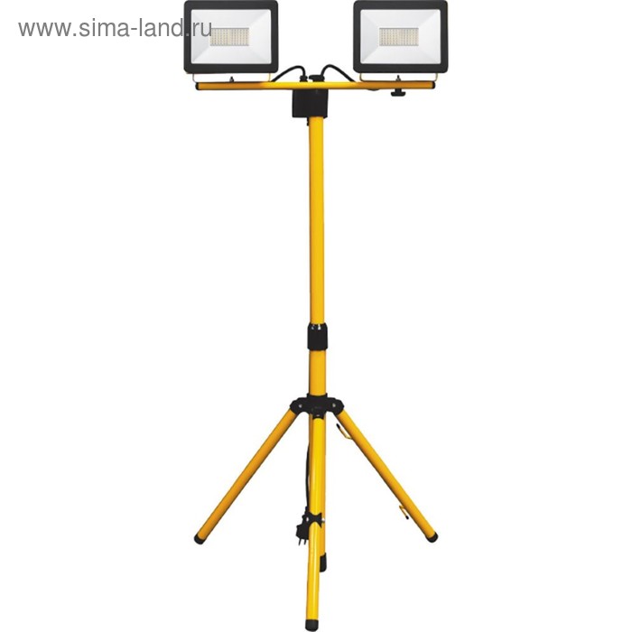 

Прожектор светодиодный LL-502, 2х30W, 6400К, IP65, цвет чёрный, жёлтый