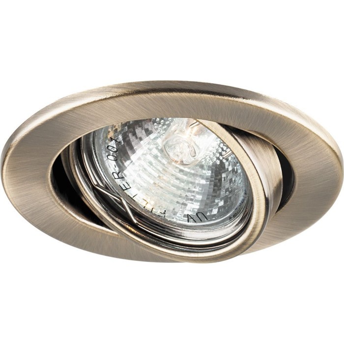 Встраиваемый светильник DL11/DL3202, MR16, 50W, цвет золото, d=59мм