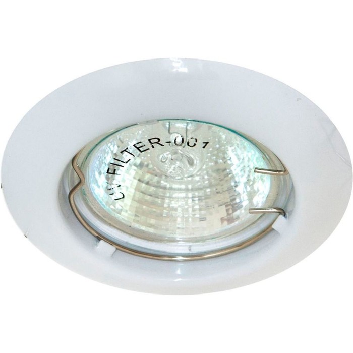 Встраиваемый светильник DL110A, MR11, 35W, цвет белый, d=40мм