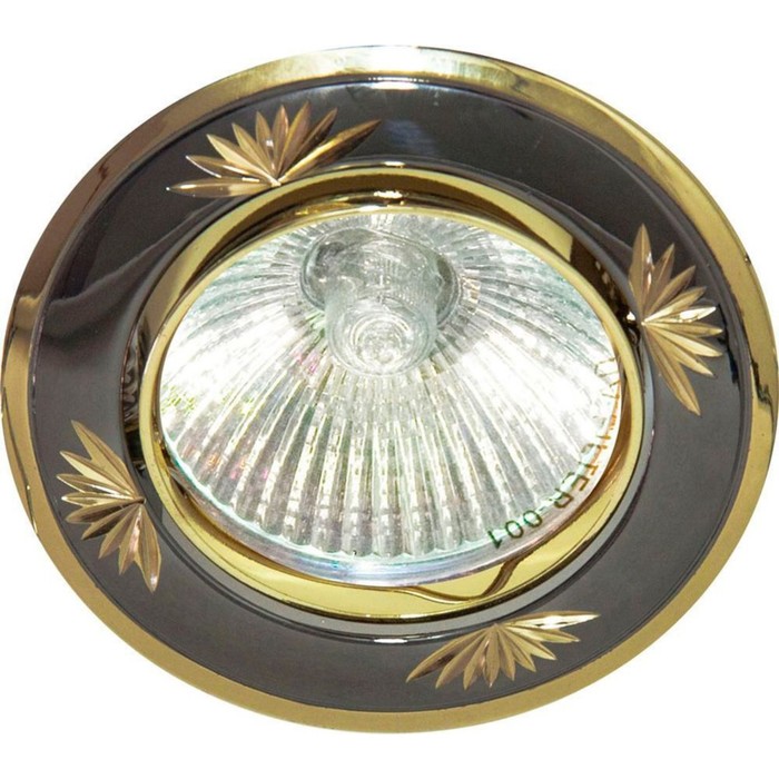 Встраиваемый светильник DL246, MR16, 50W, цвет золото, d=63мм