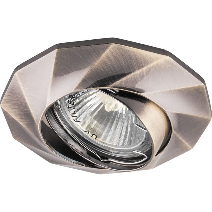 Встраиваемый светильник DL6021, MR16, 50W, цвет золото, d=75мм