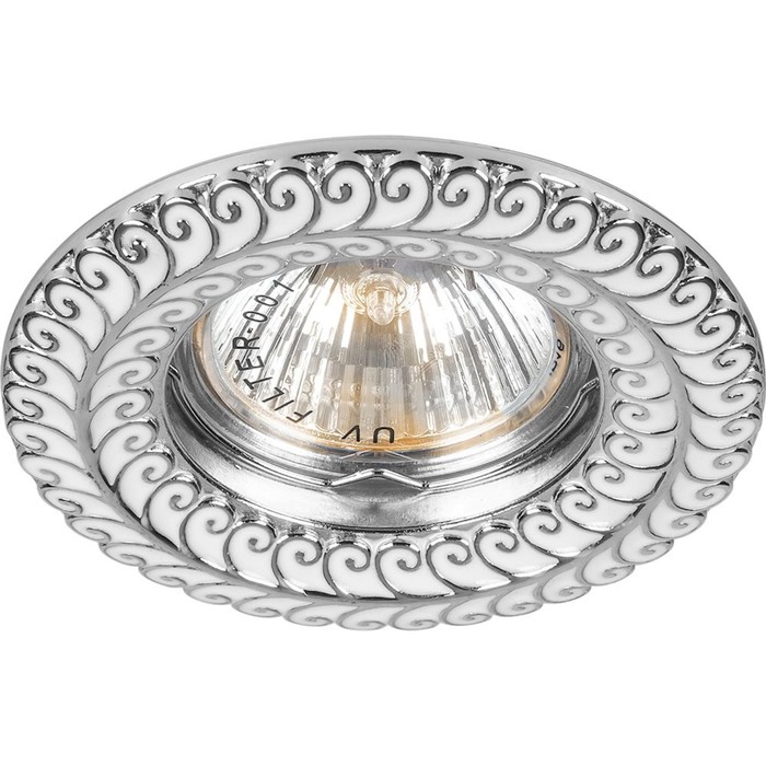 Встраиваемый светильник DL6034, MR16, 50W, цвет хром, d=60мм