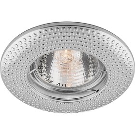 

Встраиваемый светильник DL6042, MR16, 50W, цвет хром, d=60мм