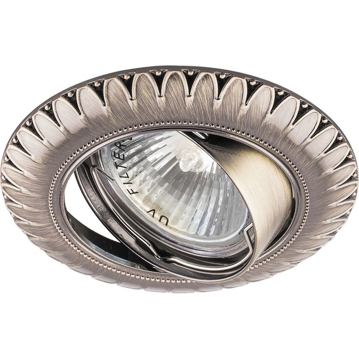 Встраиваемый светильник DL6051, MR16, 50W, цвет золото, d=75мм