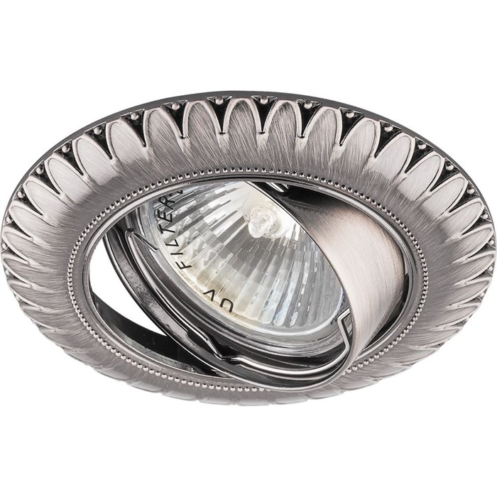 Встраиваемый светильник DL6051, MR16, 50W, цвет титан, d=75мм