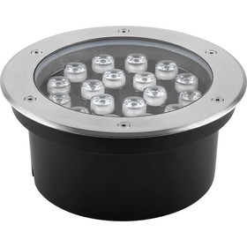

Светильник светодиодный SP2707, свет теплый белый, 18W, IP67, цвет металлик