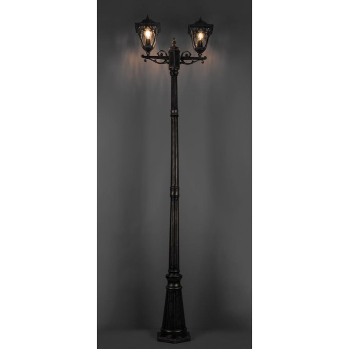 Светильник PL4078, 2x60W, E27, цвет золото