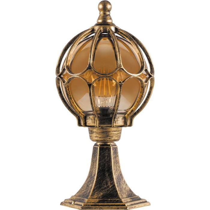 Светильник PL3704, 60W, E27, цвет золото