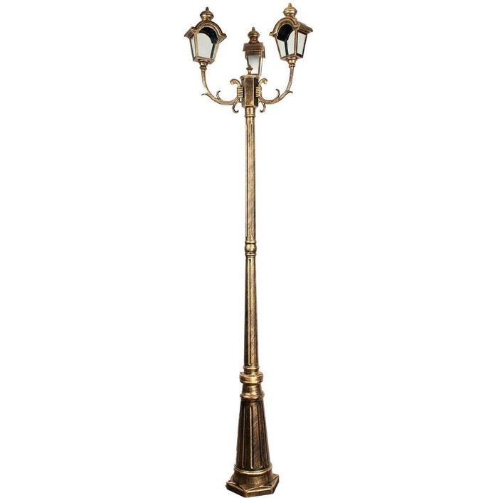 Светильник PL4019, 3x60W, E27, цвет золото