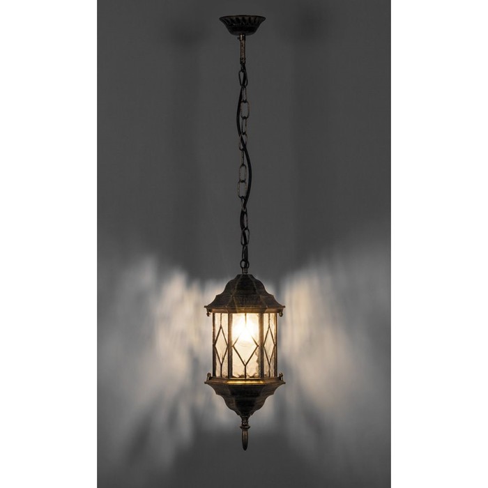 Светильник PL125, 60W, E27, цвет золото