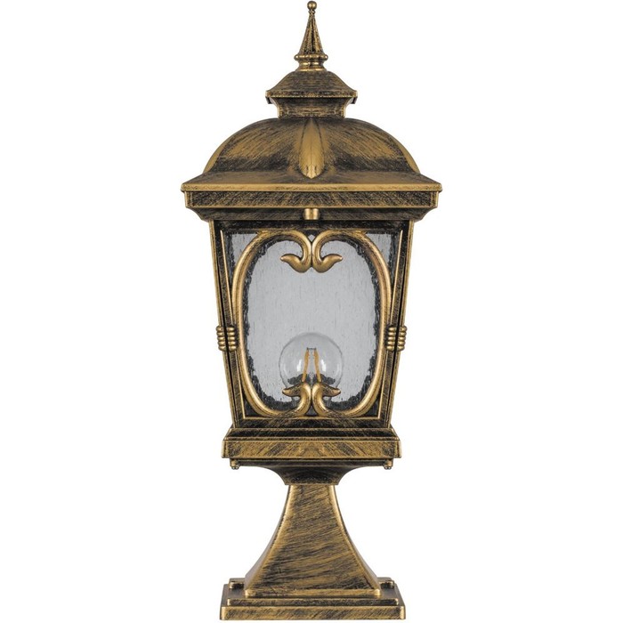 Светильник PL136, 100W, E27, цвет золото