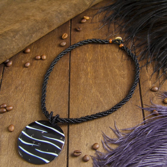 Колье "Волны" 27х5х0,5 см