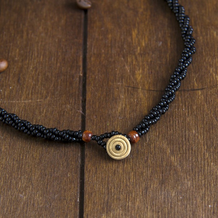 Колье "Грациозность" 27х5х0,5 см