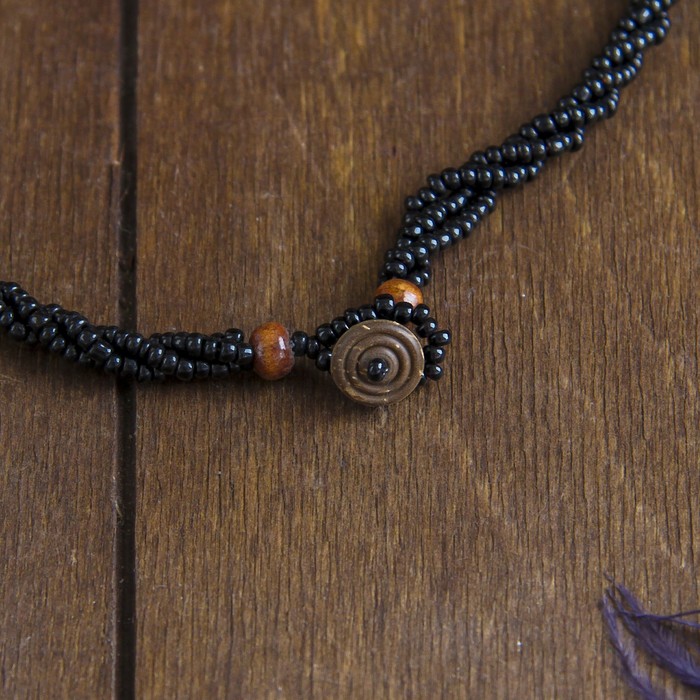 Колье "Месяц" 27х5х0,5 см