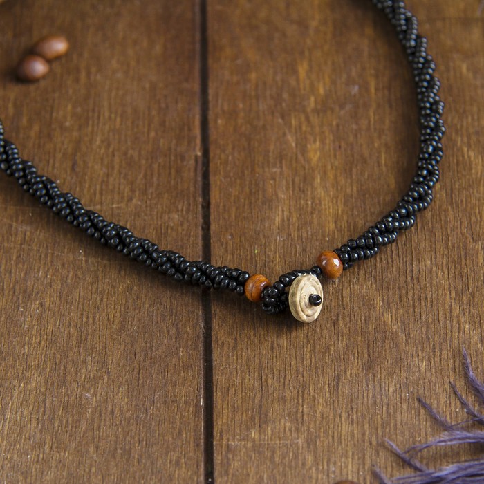 Колье "Капля радости" 27х5х0,5 см