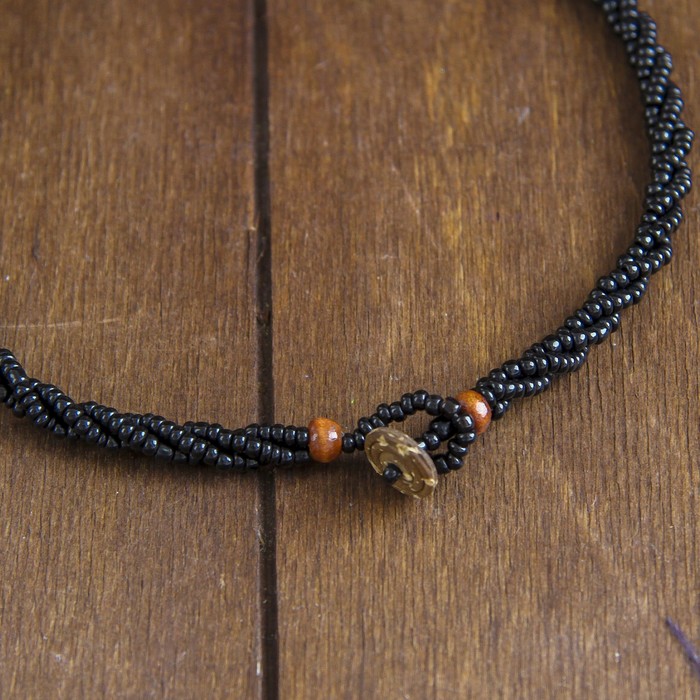 Колье "Млечный путь" 27х5х0,5 см