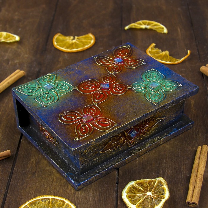 Шкатулка "Узоры" 15х11х5 см