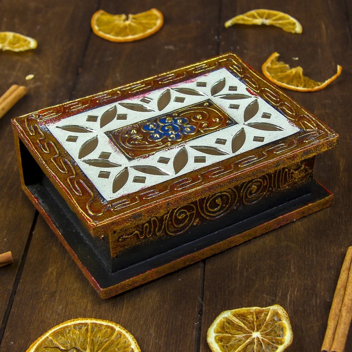 Шкатулка "Лепестки" 15х11х5 см