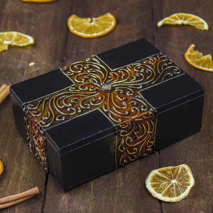 Шкатулка "Подарок" 15х10х5 см