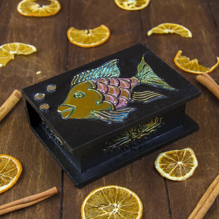 Шкатулка "Рыбка" 15х10х5 см