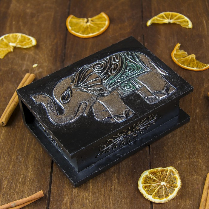 Шкатулка "Слоник" 15х10х5 см