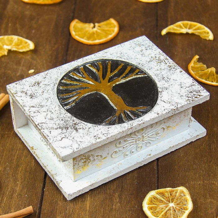 Шкатулка "Древо жизни" 15х10х5 см