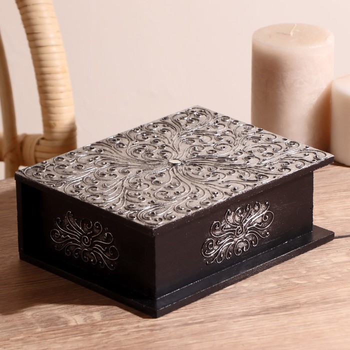 Шкатулка "Узор" 19,5х15х7 см