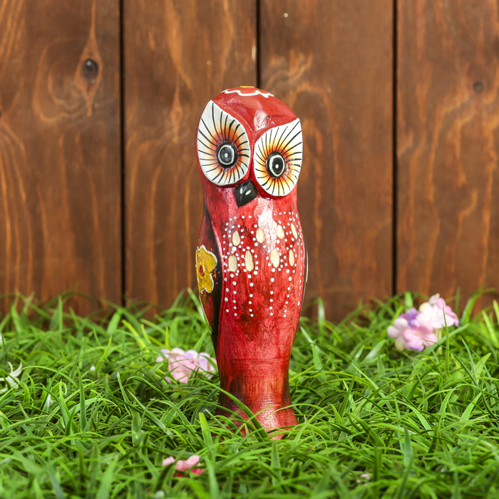 Сувенир дерево "Сова классика" 6х6х18 см