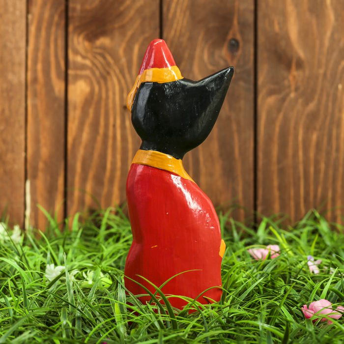 Сувенир дерево "Кошечка новый год" 9х3х20 см