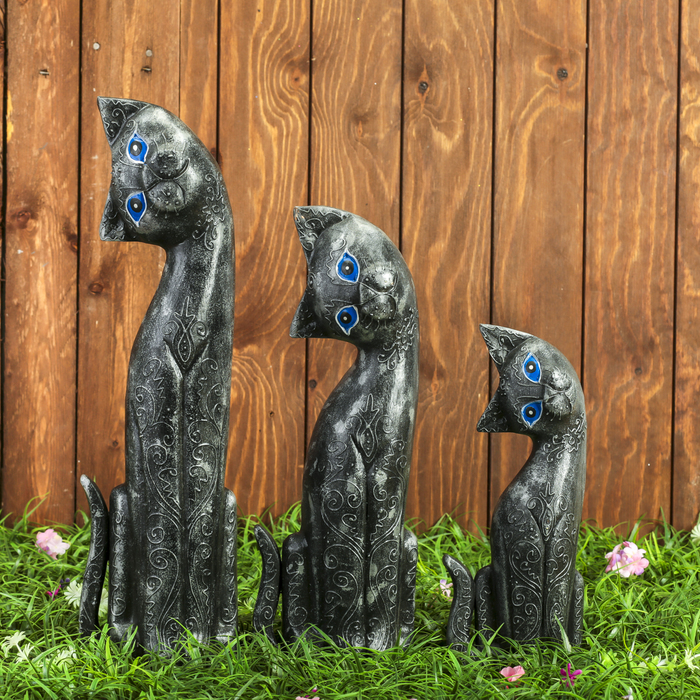 Сувенирный набор "Роскошные кошечки"(30,40,50) 15х10х50 см