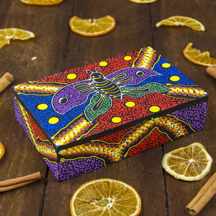 Шкатулка "Бабочка" 15х10х4 см