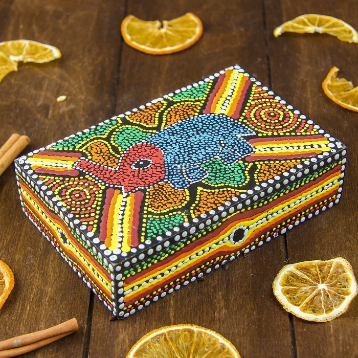 Шкатулка "Слоник" 15х10х4 см