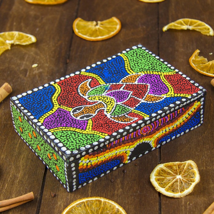 Шкатулка "Черепашка" 15х10х4 см