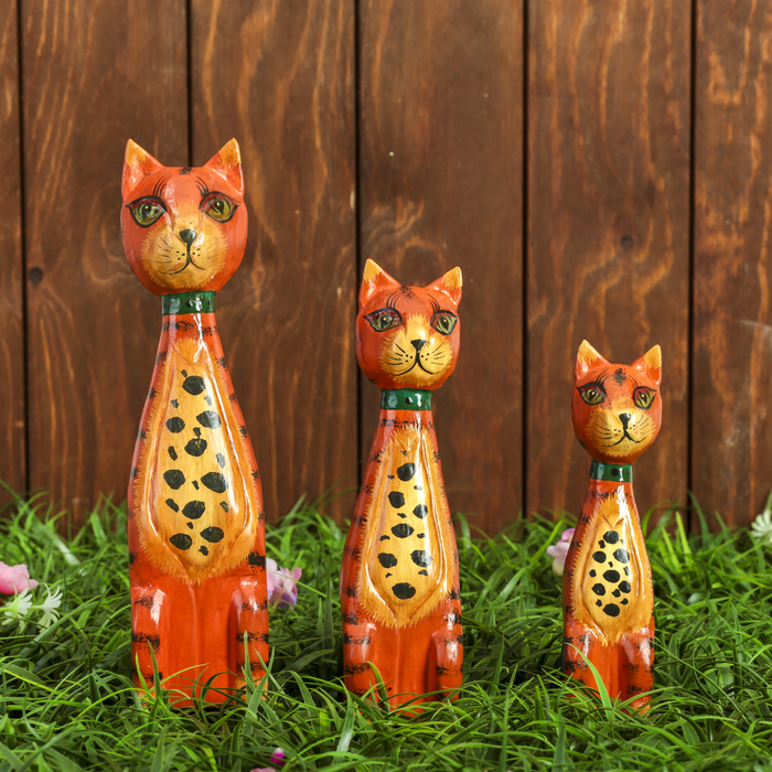 Набор сувенирный "Лунные кошечки"(15,20,25) 15х5х25 см