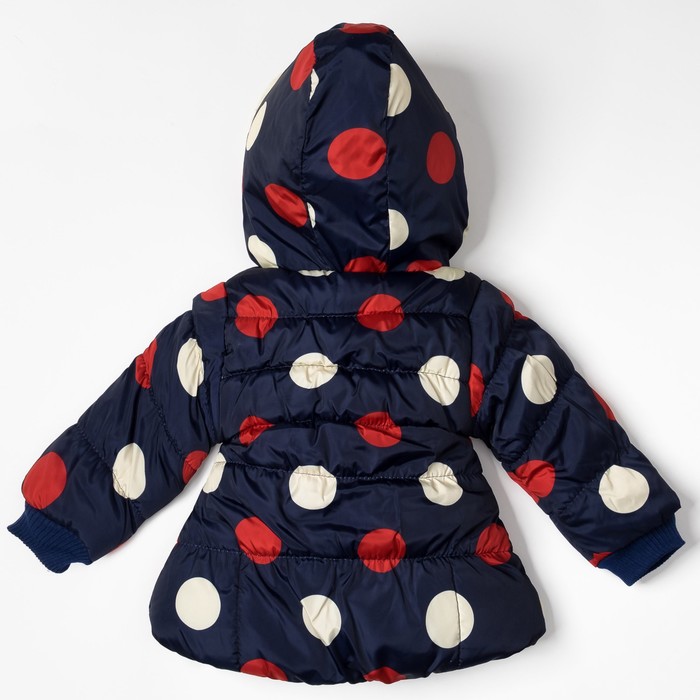 Куртка для девочки "Милашка", рост 98-104 см, цвет тёмно-синий