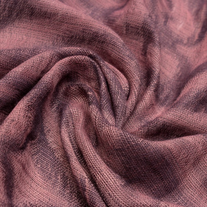 Палантин двусторонний "Винтаж" 7 22 25 307 1652 цвет фиолетовый/сиреневый, р-р 75Х170