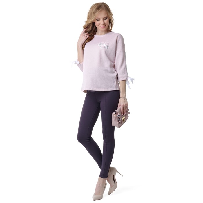 Брюки для беременных цвет серый, р-р 44