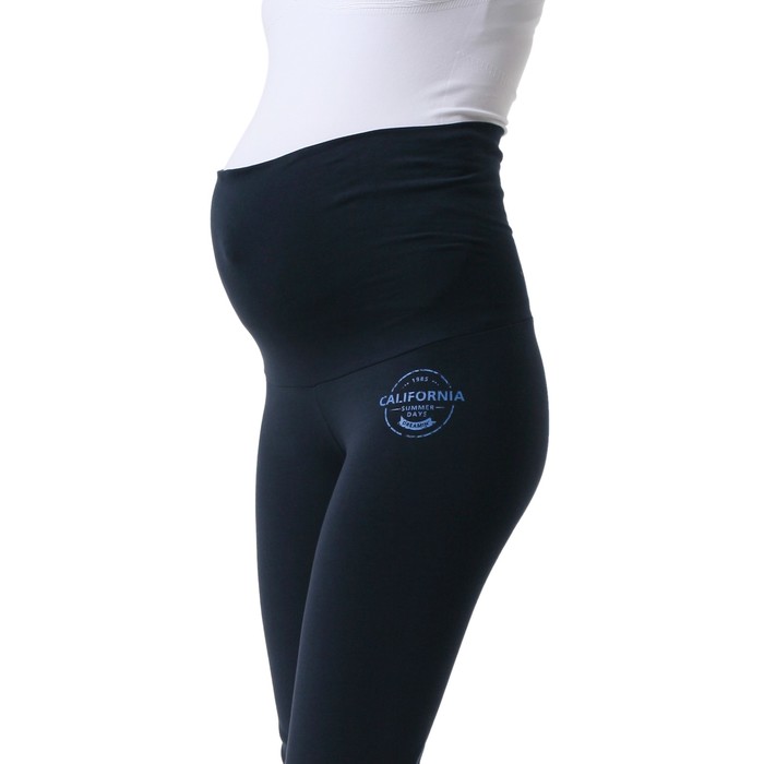 Брюки для беременных цвет синий, р-р 48