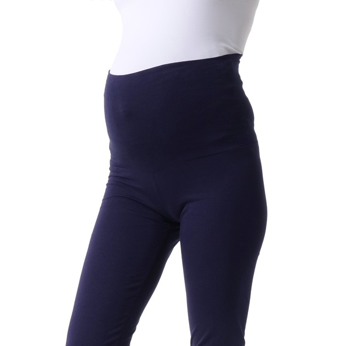 Комплект домашний для беременных и кормящих цвет синий, р-р 44