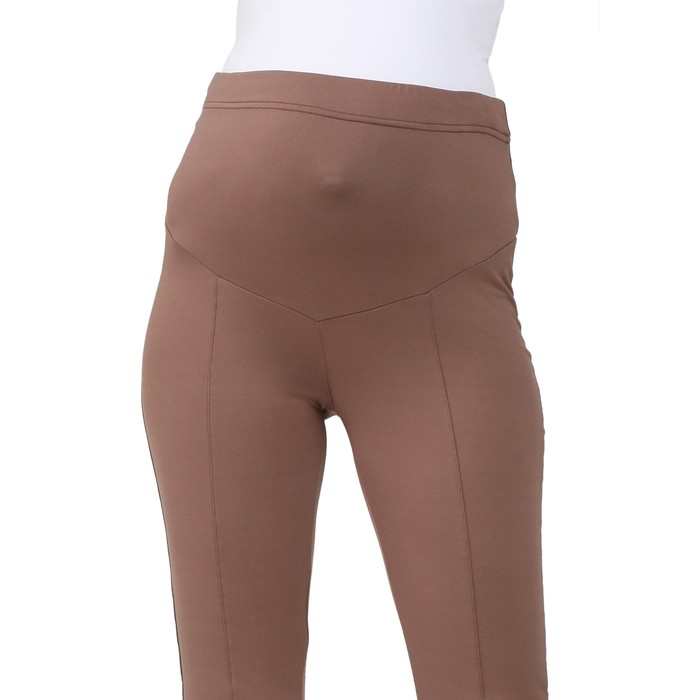 Легинсы для беременных цвет кофейный, р-р 44