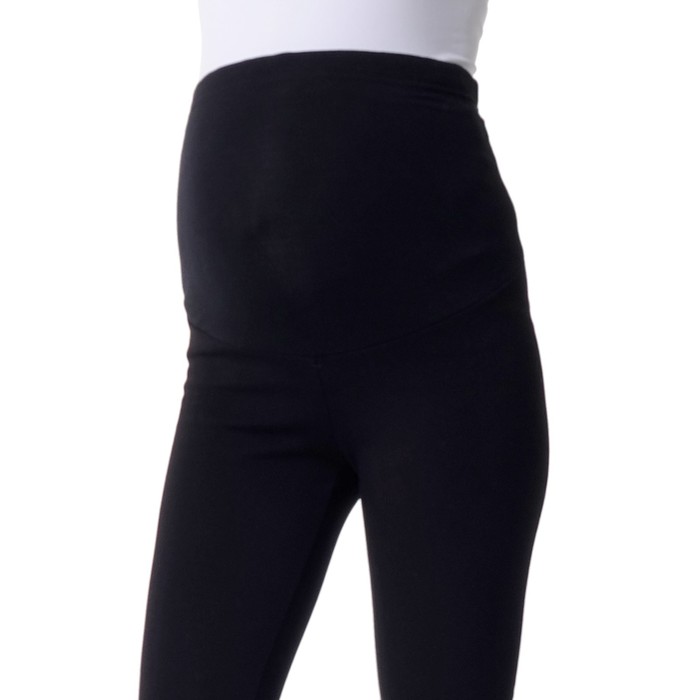 Легинсы для беременных цвет чёрный, р-р 44